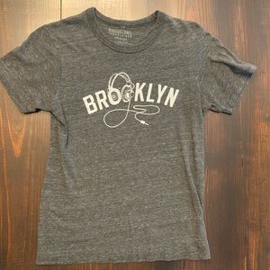 super soft Brooklyn headphones tee